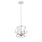 Z-Lite Cavallo 3 Light Chandelier, Hammered White 463-12HWH-BN - alternate 6